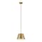 Z-Lite Lilly Pendant, 1-Light, 12 In.W x 9.5 In.H, Rubbed Brass/Rubbed Brass 2307-12RB - alternate 7